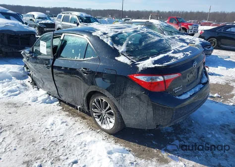 2015 Toyota Corolla S Plus from USA, damaged, VIN 2T1BURHEXFC233075